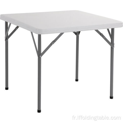 Table pliante carrée de 2,8 pi